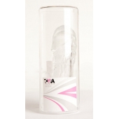 Прозрачная гелевая насадка с клиторальным отростком - 13 см. - Toyfa Basic - в Калуге купить с доставкой