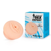 Телесная насадка-вагина на помпу - Sex Expert - в Калуге купить с доставкой