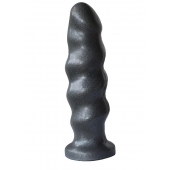 Черная насадка на трусики харнесс Platinum - 16 см. - LOVETOY (А-Полимер) - купить с доставкой в Калуге