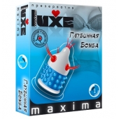 Презерватив LUXE Maxima  Глубинная бомба  - 1 шт. - Luxe - купить с доставкой в Калуге