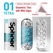 Мастурбатор SPINNER Tetra - Tenga - в Калуге купить с доставкой