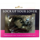 Черные меховые наручники Love с ключиками - Baile - купить с доставкой в Калуге