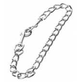 Серебристая соединительная цепочка с двумя карабинами - ToyFa - купить с доставкой в Калуге