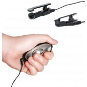 Черные электрические зажимы для сосков Shock Therapy Nipple Clamps - Pipedream - купить с доставкой в Калуге