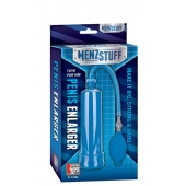 Синяя вакуумная помпа MENZSTUFF PENIS ENLARGER - Dream Toys - в Калуге купить с доставкой
