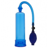 Синяя вакуумная помпа MENZSTUFF PENIS ENLARGER - Dream Toys - в Калуге купить с доставкой