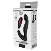 Черный вибромассажер простаты SWIRLING P-PLEASER - Dream Toys - в Калуге купить с доставкой