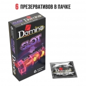 Ароматизированные презервативы DOMINO  Фруктовый слот  - 6 шт. - Domino - купить с доставкой в Калуге