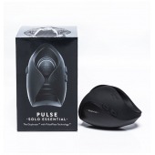 Черный инновационный мужской вибратор PULSE SOLO ESSENTIAL - Hot Octopuss - в Калуге купить с доставкой