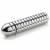 Рельефный фаллос для интенсивного электросекса Groovey George - 20 см. - MyStim - купить с доставкой в Калуге