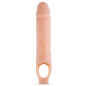 Телесный реалистичный фаллоудлинитель 10 Inch Silicone Cock Sheath Penis Extender - 25,4 см. - Blush Novelties - в Калуге купить с доставкой