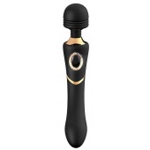 Черный жезловый вибратор MONICA - 24,1 см. - Dream Toys