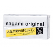 Презервативы Sagami Original 0.02 L-size увеличенного размера - 10 шт. - Sagami - купить с доставкой в Калуге