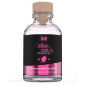 Массажный гель с согревающим эффектом Cotton Candy - 30 мл. - INTT - купить с доставкой в Калуге