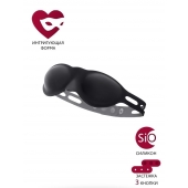 Черная плотная силиконовая маска - ToyFa - купить с доставкой в Калуге