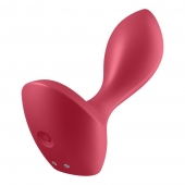 Красный вибромассажёр простаты Satisfyer Backdoor Lover - 14 см. - Satisfyer - в Калуге купить с доставкой