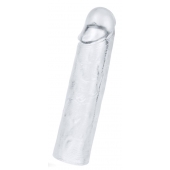 Прозрачная насадка-удлинитель Flawless Clear Penis Sleeve Add 1 - 15,5 см. - Lovetoy - в Калуге купить с доставкой