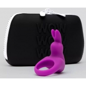 Фиолетовое эрекционное виброкольцо Happy Rabbit Cock Ring Kit - Happy Rabbit - в Калуге купить с доставкой