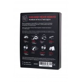 Фиолетовый набор БДСМ «Накажи меня нежно» с карточками - Штучки-дрючки - купить с доставкой в Калуге