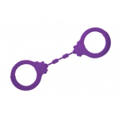 Фиолетовые силиконовые поножи Limitation - Lola Games - купить с доставкой в Калуге