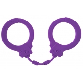 Фиолетовые силиконовые поножи Limitation - Lola Games - купить с доставкой в Калуге