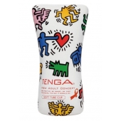Мастурбатор-туба Keith Haring Soft Tube CUP - Tenga - в Калуге купить с доставкой