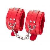 Красные оковы Anonymo из искусственной кожи - ToyFa - купить с доставкой в Калуге