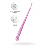 Розовый флоггер Anonymo - 64 см. - ToyFa - купить с доставкой в Калуге