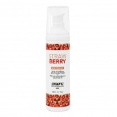 Разогревающее массажное масло  с ароматом клубники Gourmet Strawberry - 50 мл. - Exsens - купить с доставкой в Калуге