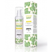 Разогревающее массажное масло Gourmet Spearmint Organic с органическими ингредиентами - 50 мл. - Exsens - купить с доставкой в Калуге