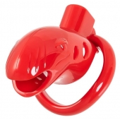 Красный мужской пояс верности из пластика - ToyFa - купить с доставкой в Калуге