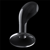 Прозрачный стимулятор простаты Flawless Clear Prostate Plug - 15 см. - Lovetoy - в Калуге купить с доставкой