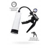 Прозрачная механическая помпа для пениса Viggo - Sexus - в Калуге купить с доставкой