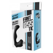 Черный вибромассажер простаты FantASStic Vibrating Prostate Massager - 11,3 см. - Dream Toys - в Калуге купить с доставкой
