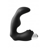 Черный вибромассажер простаты FantASStic Vibrating Prostate Massager - 11,3 см. - Dream Toys - в Калуге купить с доставкой