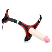 Пояс унисекс UNISEX Style с 2 насадками - LOVETOY (А-Полимер) - купить с доставкой в Калуге