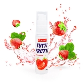 Гель-смазка Tutti-frutti с земляничным вкусом - 30 гр. - Биоритм - купить с доставкой в Калуге