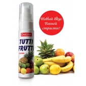 Гель-смазка Tutti-frutti со вкусом тропических фруктов - 30 гр. - Биоритм - купить с доставкой в Калуге