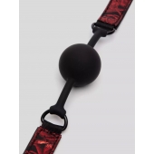 Кляп-шар на двусторонних ремешках Reversible Silicone Ball Gag - Fifty Shades of Grey - купить с доставкой в Калуге