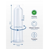 Презервативы MY.SIZE размер 47 - 10 шт. - My.Size - купить с доставкой в Калуге