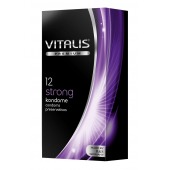 Презервативы с утолщённой стенкой VITALIS PREMIUM strong - 12 шт. - Vitalis - купить с доставкой в Калуге
