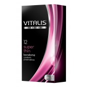 Ультратонкие презервативы VITALIS PREMIUM super thin - 12 шт. - Vitalis - купить с доставкой в Калуге