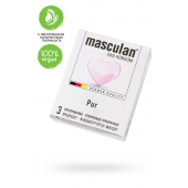 Супертонкие презервативы Masculan Pur - 3 шт. - Masculan - купить с доставкой в Калуге