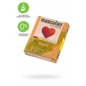 Экологически чистые презервативы Masculan Organic - 3 шт. - Masculan - купить с доставкой в Калуге