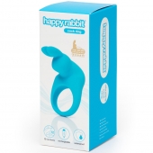 Голубое эрекционное виброкольцо Happy Rabbit Rechargeable Rabbit Cock Ring - Happy Rabbit - в Калуге купить с доставкой