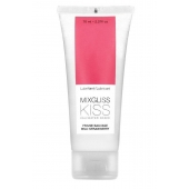 Смазка на водной основе Mixgliss Kiss с ароматом земляники - 70 мл. - Mixgliss - купить с доставкой в Калуге