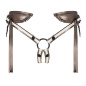 Бронзовый пояс для насадок Desirous Harness - Strap-on-me - купить с доставкой в Калуге