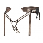 Бронзовый пояс для насадок Desirous Harness - Strap-on-me - купить с доставкой в Калуге