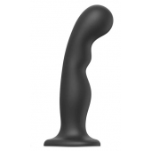 Черная насадка Strap-On-Me Dildo Plug P G size XXL - Strap-on-me - купить с доставкой в Калуге