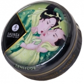 Массажная свеча Exotic Green Tea с ароматом зелёного чая - 30 мл. - Shunga - купить с доставкой в Калуге